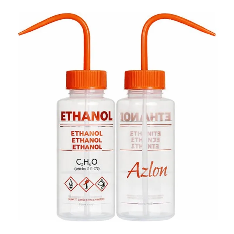 Merck Azlon Multi-Lingual Unvented Wash Bottles