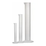 Merck Azlon Hexagonal Base Polypropylene Cylinders with Molded Graduations