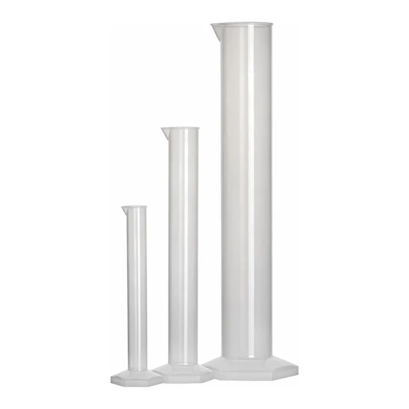 Merck Azlon Hexagonal Base Polypropylene Cylinders with Molded Graduations