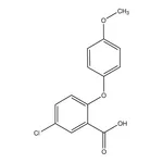 Merck 2-(4-methoxyphenoxy)-5-chlorobenzoic acid