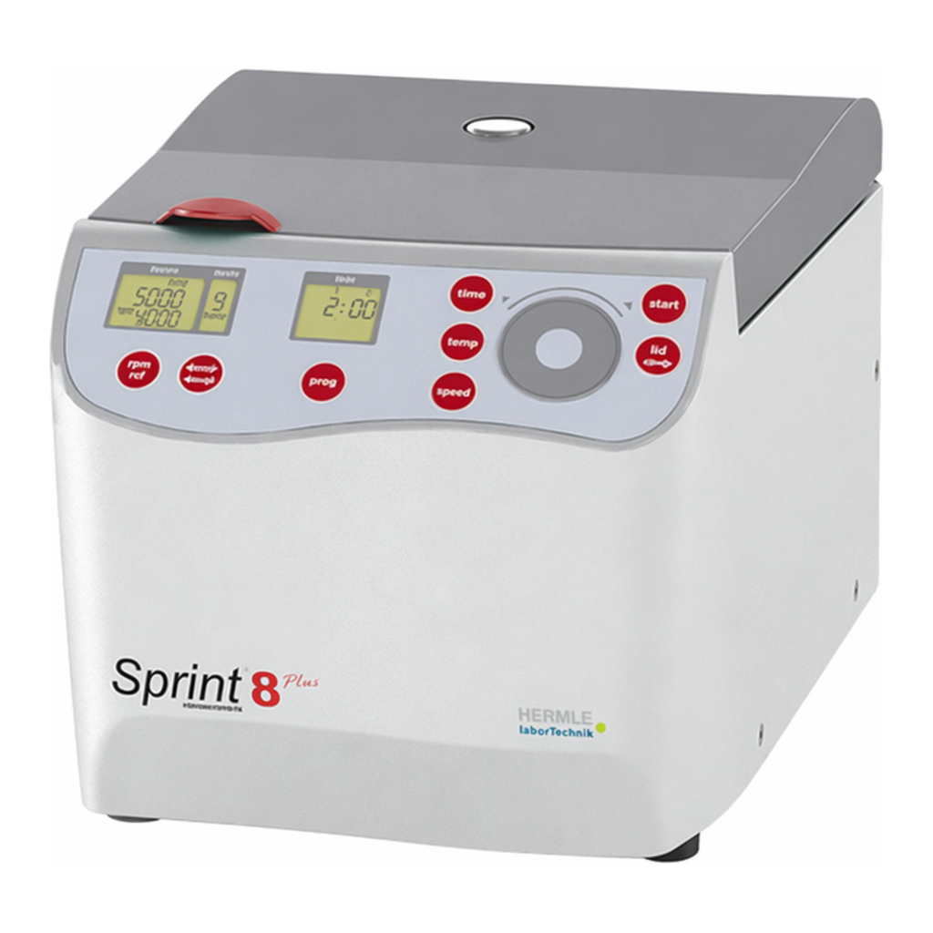 Merck Benchmark Sprint 8 Plus Clinical Centrifuge with fixed angle rotor