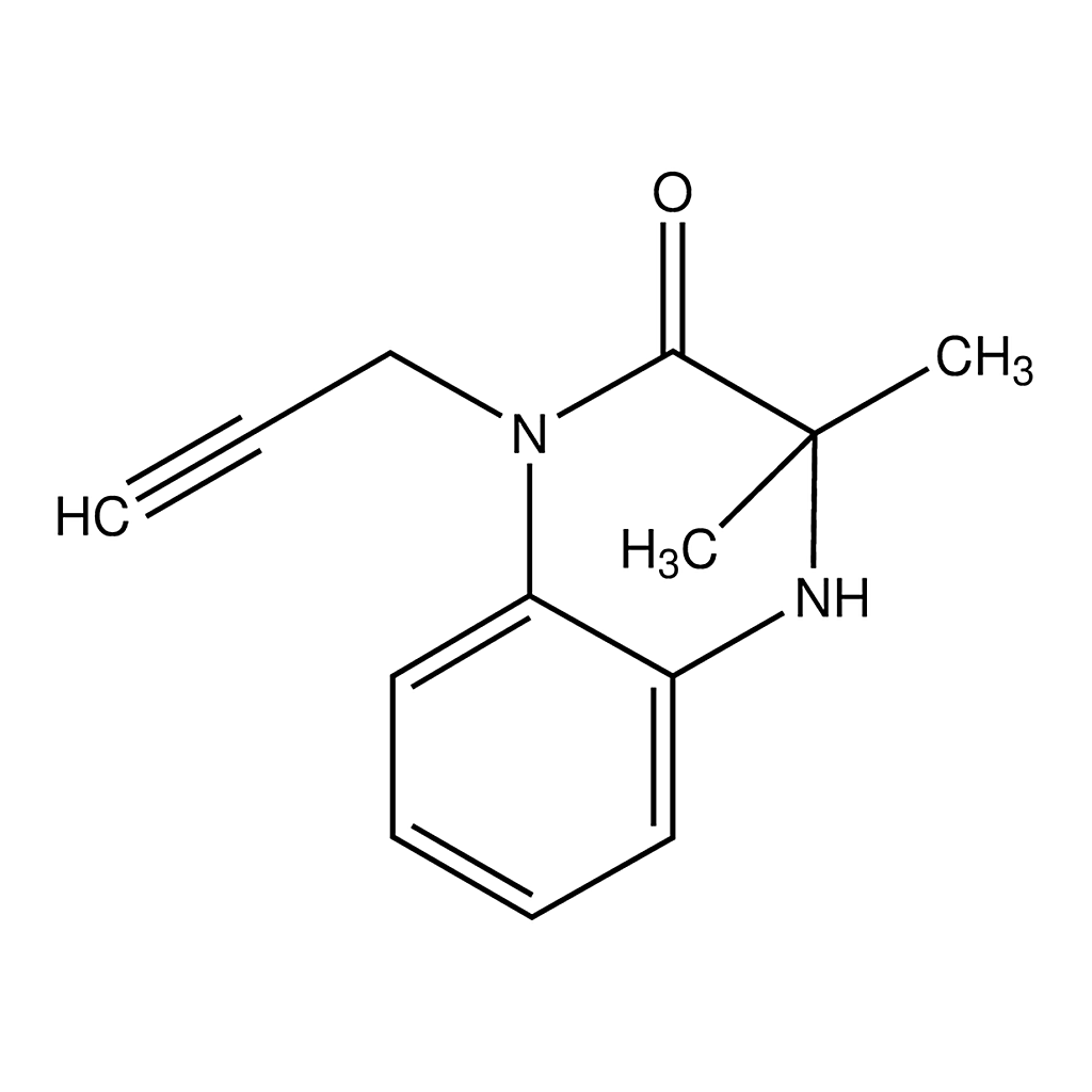 Merck 3,3-Dimethyl-1-(prop-2-ynyl)-3,4-dihydroquinoxalin-2(1H)-one
