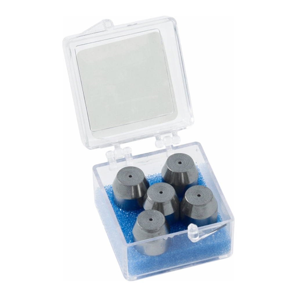 Restek Ferrule, Graphite, Reducing, 1/4in to 0.8mm Pack of 5