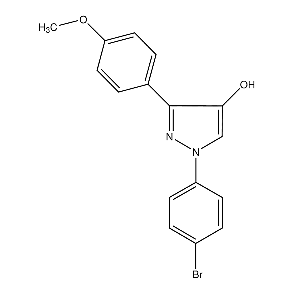 Merck 1-(4-Bromophenyl)-3-(4-methoxyphenyl)-1H-pyrazol-4-ol