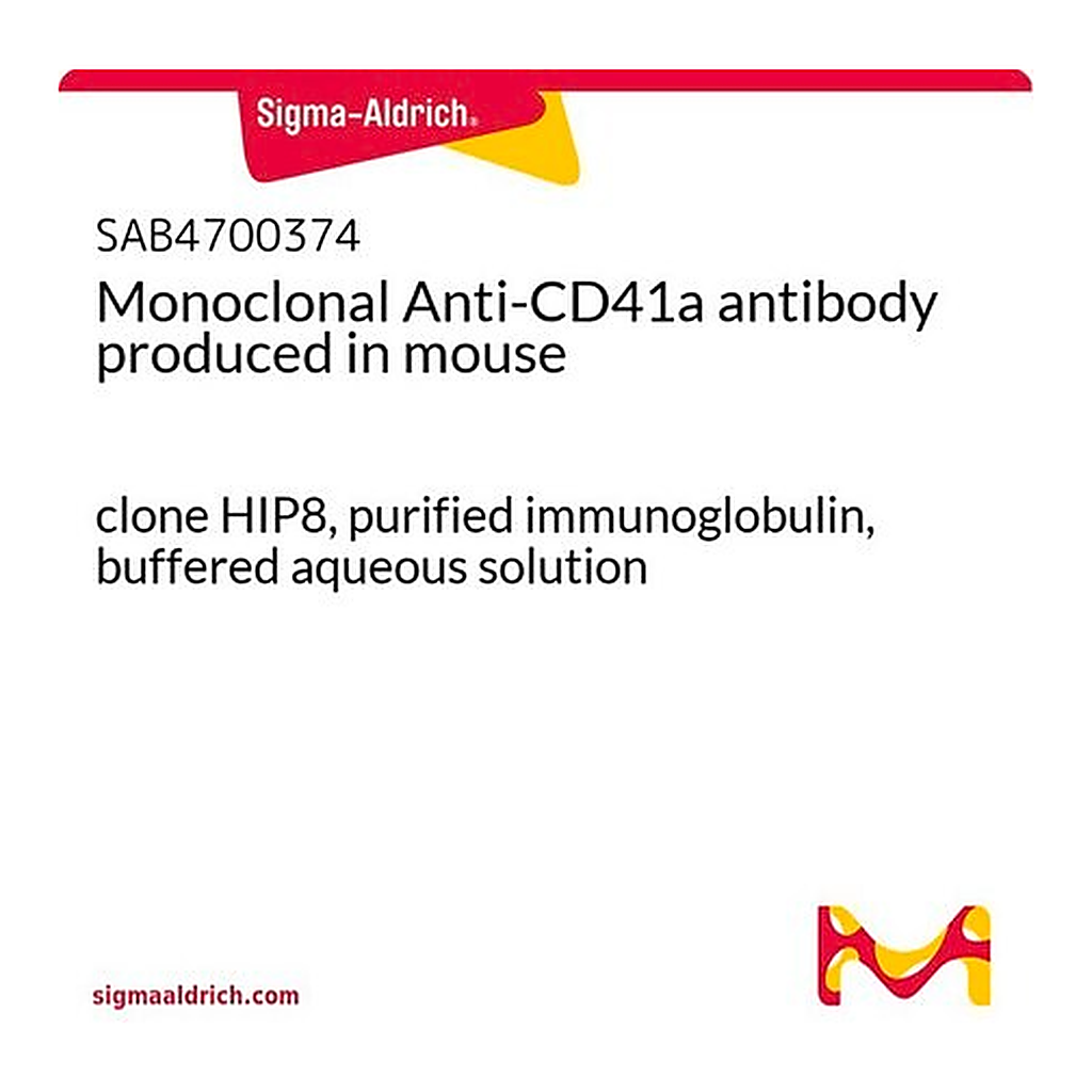 Merck Monoclonal Anti-CD41a antibody produced in mouse