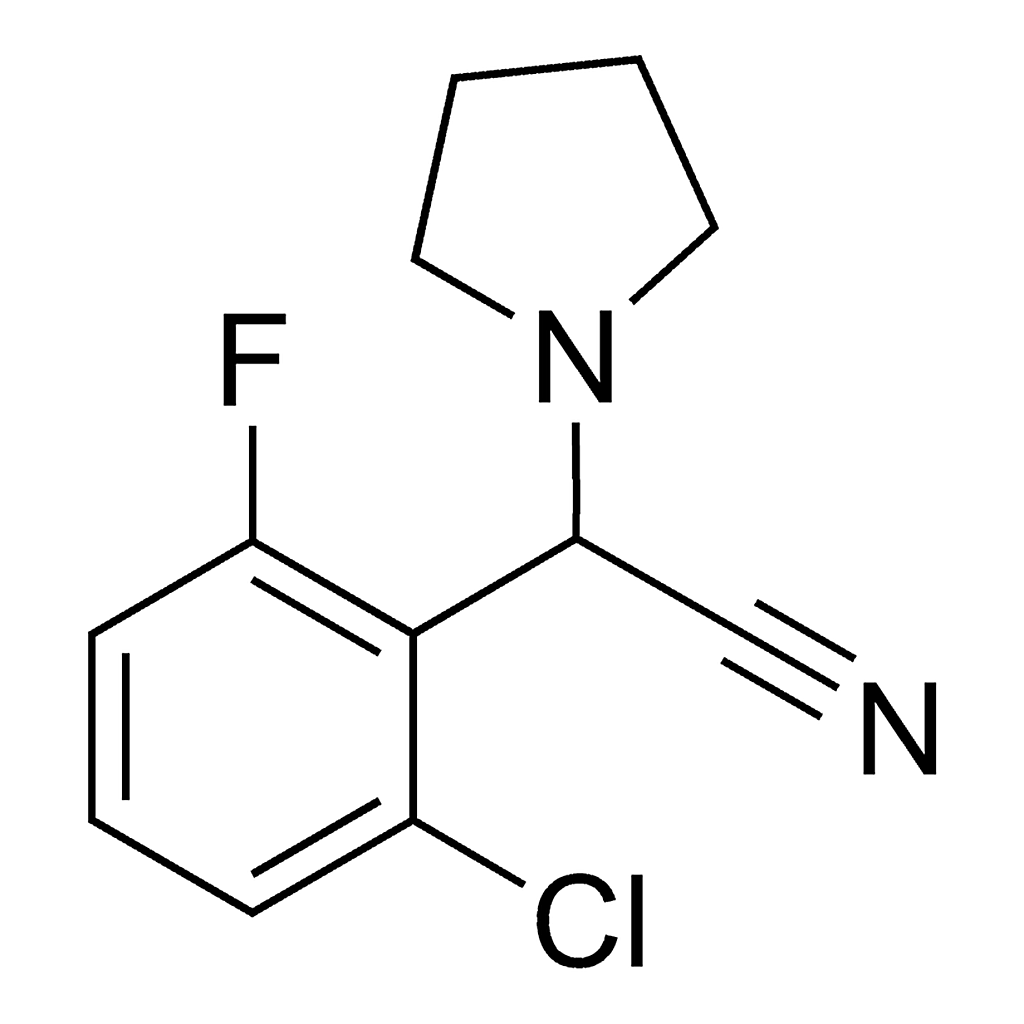 Merck (2-Chloro-6-fluorophenyl)(1-pyrrolidinyl)acetonitrile