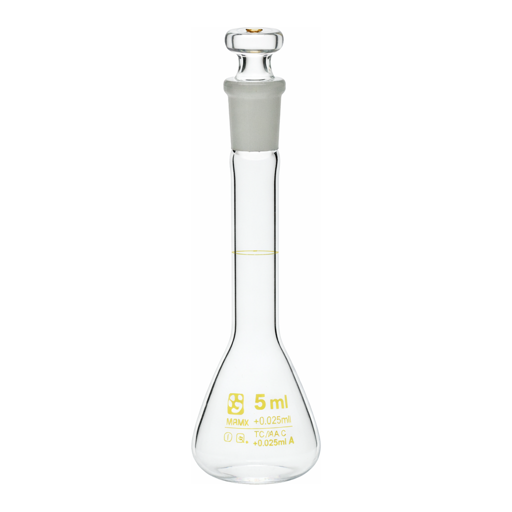 AS ONE Volumetric Flask (Full Flask·Custom A) Glass, 메스플라스크(전량플라스크·커스텀A)