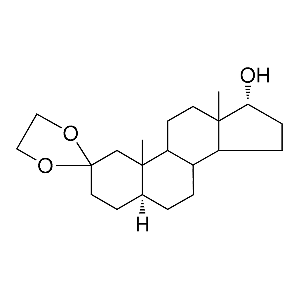 Merck 2,2-ETHYLENEDIOXY-5-ALPHA-ANDR - 1 MG&