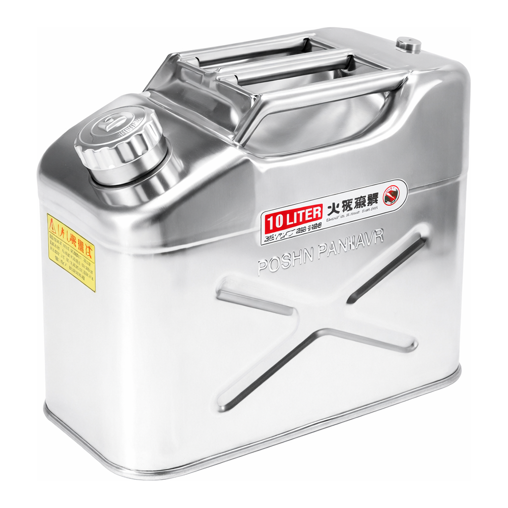 AS ONE Stainless Steel Gasoline Can (UN Standards), 스테인리스 가솔린 캔 (UN규격)