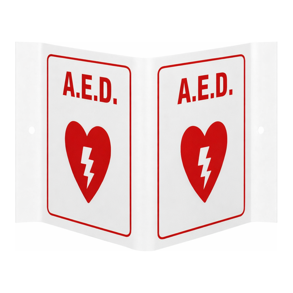 Brady V Aed Sign