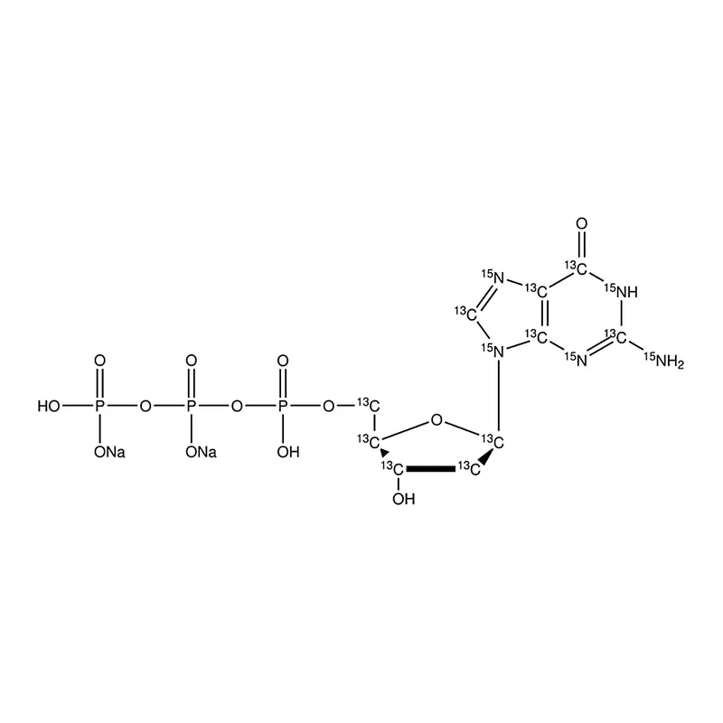Merck 2'-Deoxyguanosine-13C10,15N5 5'-triphosphate disodium salt solution