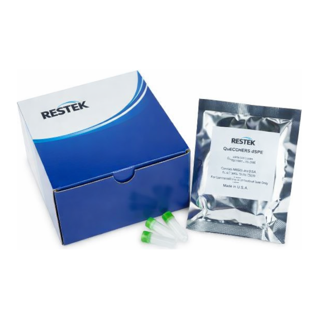 Restek QuEChERS SPE, Q-sep 2mL Micro-Centrifuge Tube 150mg MgSO4, 50mg C18 100-pk