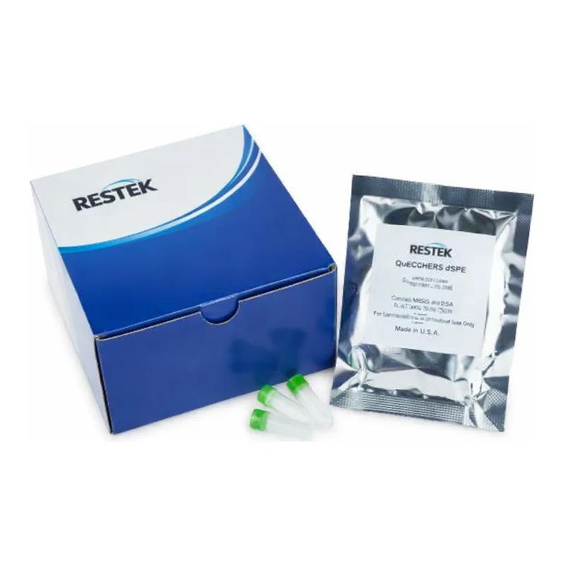 Restek QuEChERS SPE, Q-sep 2mL Micro-Centrifuge Tube 150mg MgSO4, 50mg C18 100-pk