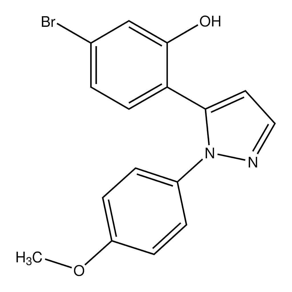 Merck 5-Bromo-2-(1-(4-methoxyphenyl)-1H-pyrazol-5-yl)phenol