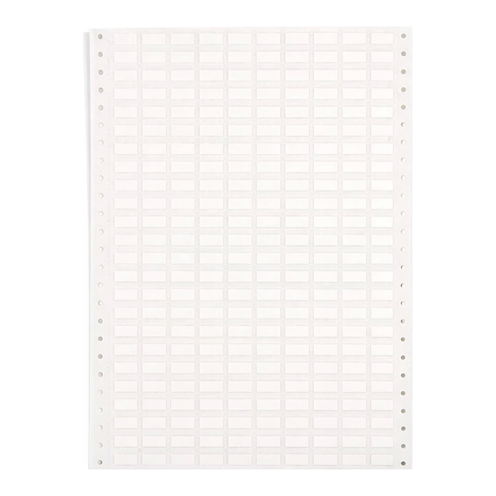 Brady DATAB Coated Cloth Labels with Permanent Adhesive