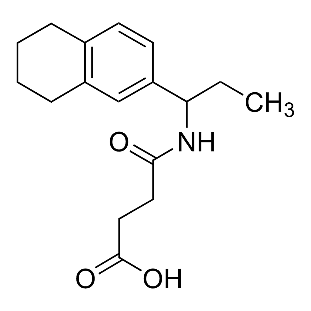Merck 4-Oxo-4-{[1-(5,6,7,8-tetrahydro-2-naphthalenyl)propyl]amino}butanoic acid