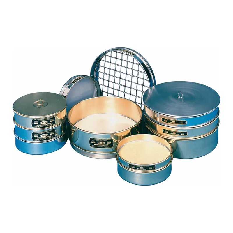 Thermo Fisher Scientific U.S. Standard Brass Test Sieves, 8 in. dia. x 1 in.D