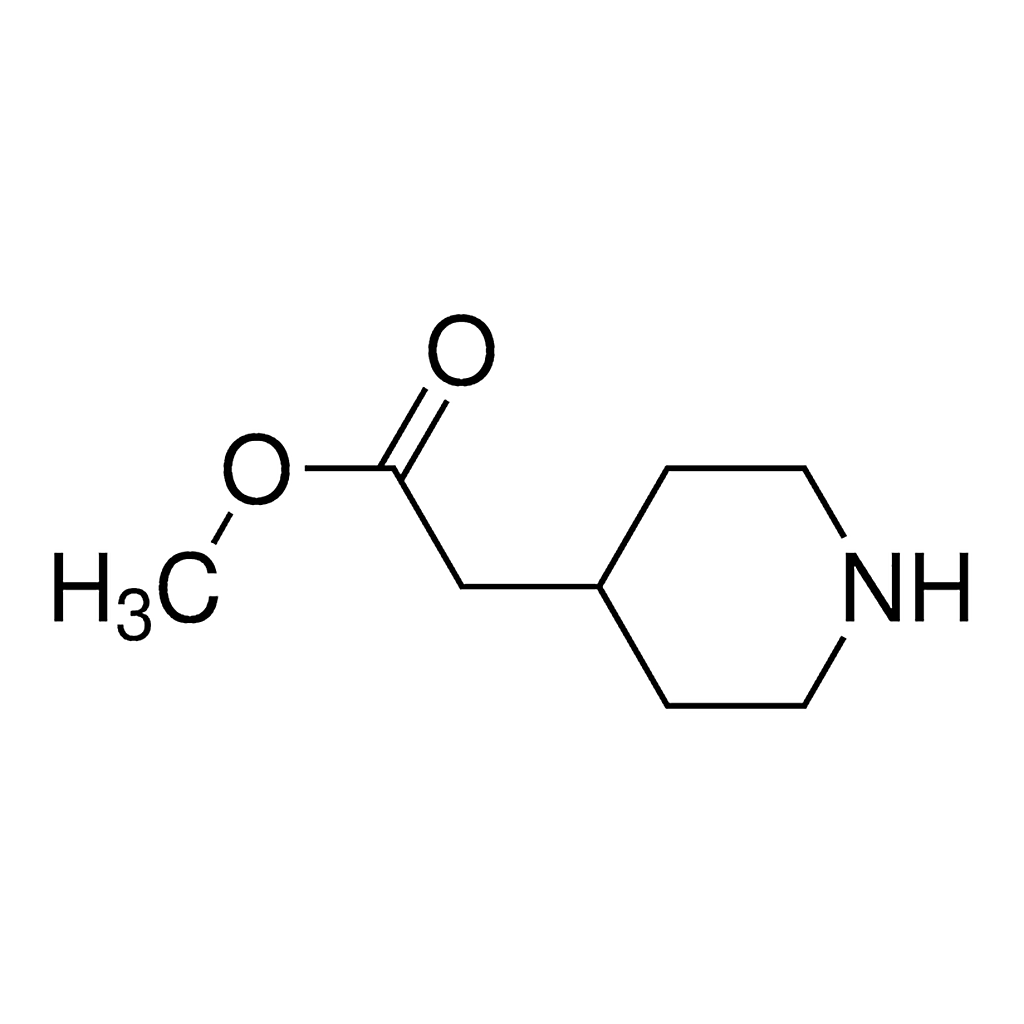 Merck 4-piperidine acetic acid methyl ester