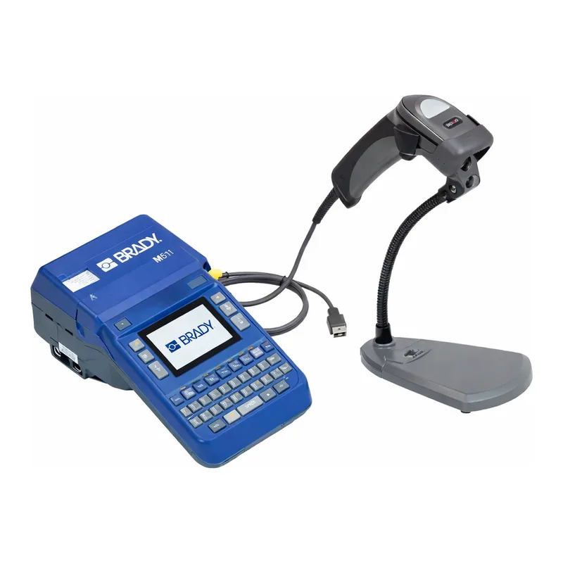 Brady M510 Label Printer with CR1500 Barcode Scanner and Software Kit