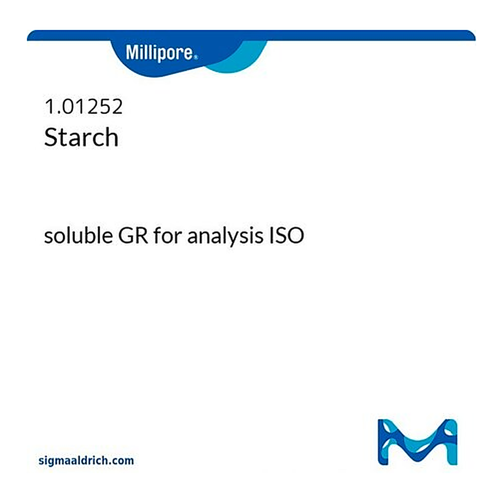 Merck STARCH SOLUBLE GR FOR ANALYSIS ISO