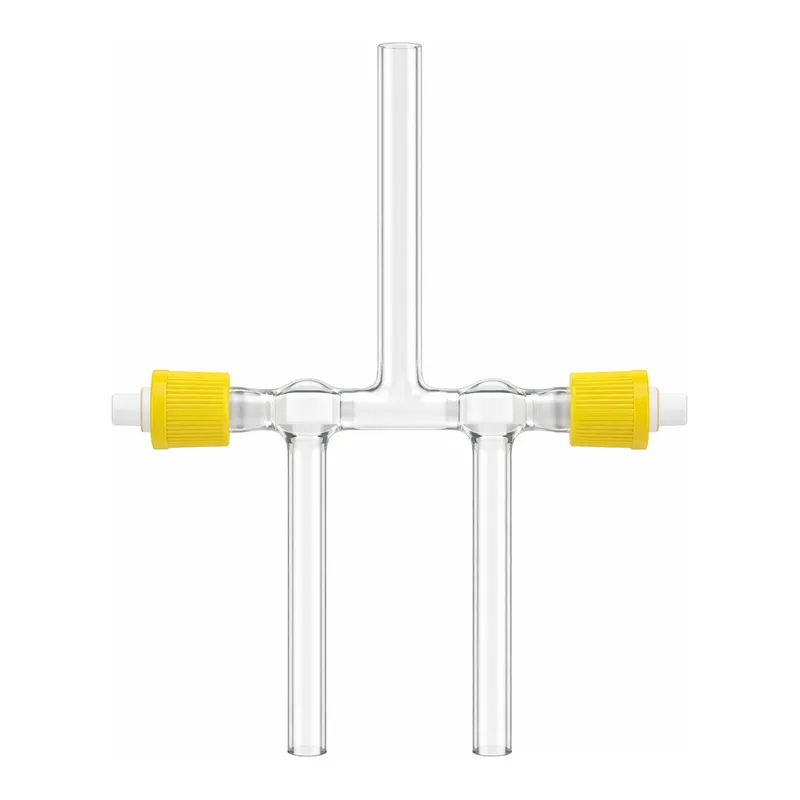 Merck J.Young high-vacuum PTFE valve, three way