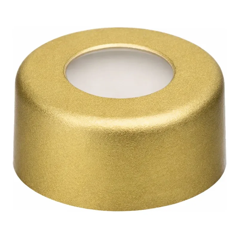 Restek Caps, Crimp Seal, 11mm Yellow PTFE/SIL Pack of 1000