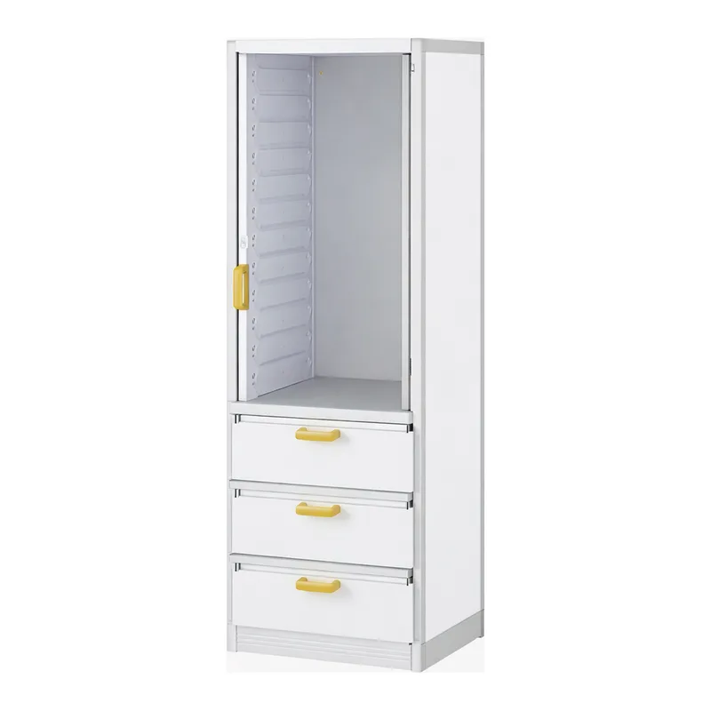 AS ONE ALTIA Material Cabinet(Lateral 3-Tier), 알티아 재료 캐비닛(서랍 3단)
