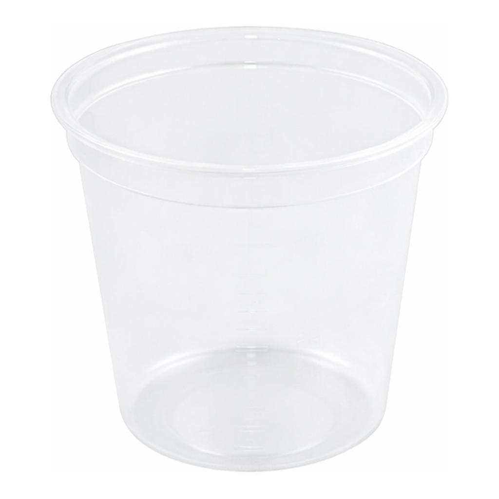 AS ONE Disposable PP Clear Cup 100mL 1 Box (1000 Pcs)