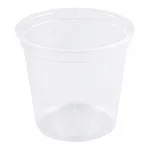 AS ONE Disposable PP Clear Cup 100mL 1 Box (1000 Pcs)