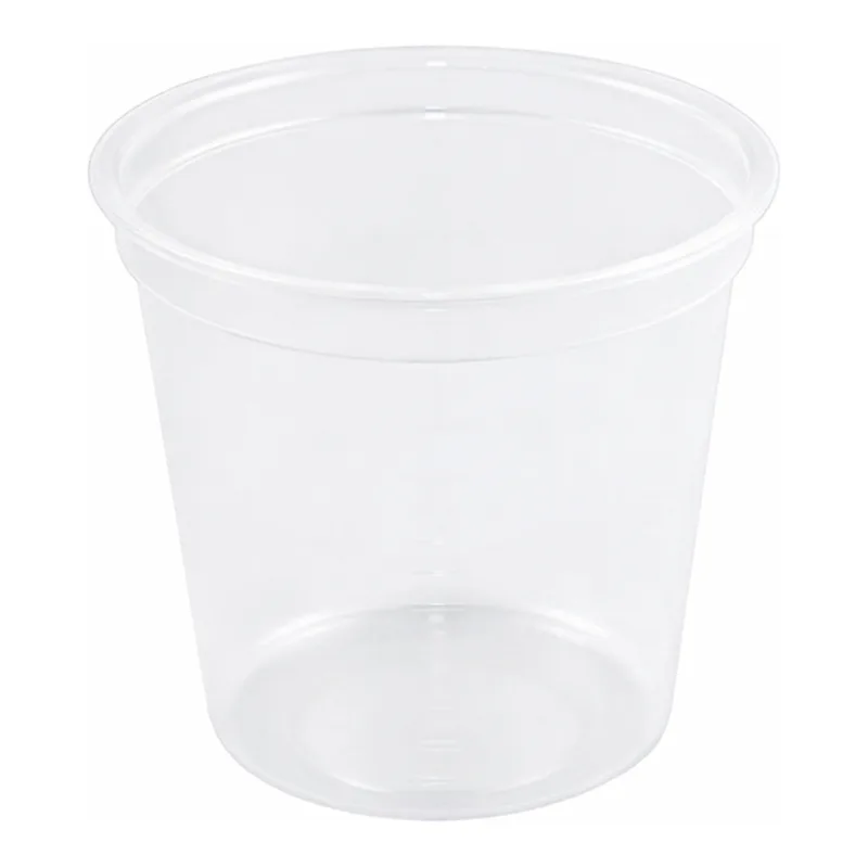 AS ONE Disposable PP Clear Cup 100mL 1 Box (1000 Pcs)