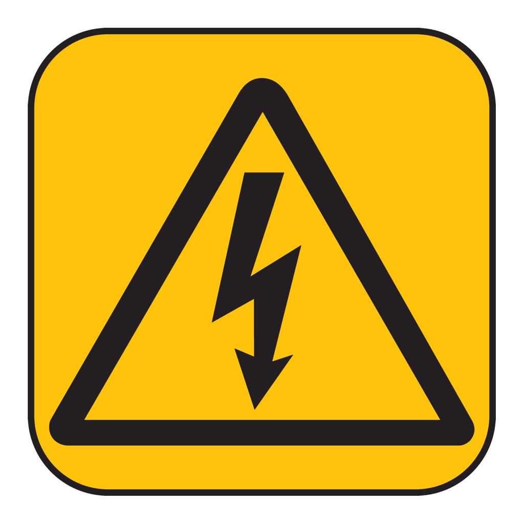 Brady Electrical Hazard Picto Sign
