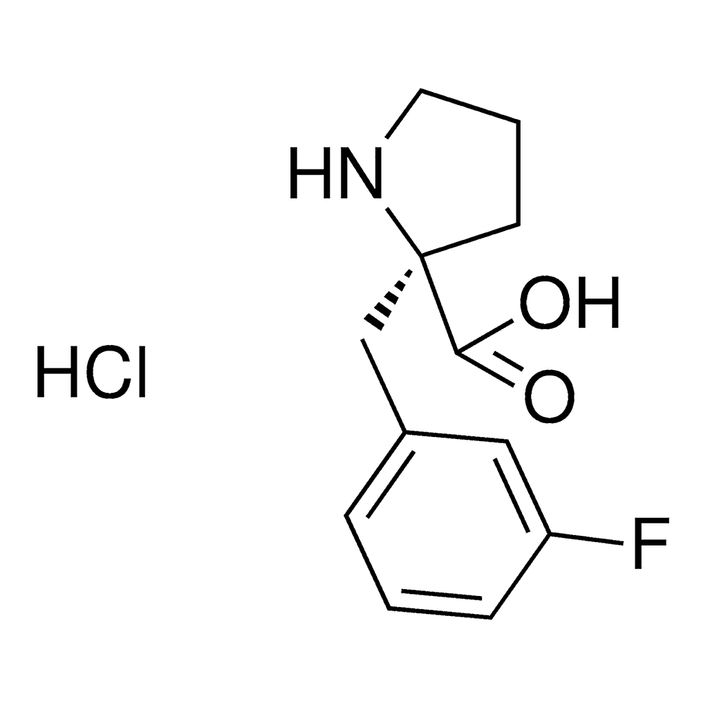 Merck (R)-alpha-(3-fluoro-benzyl)-proline hydrochloride