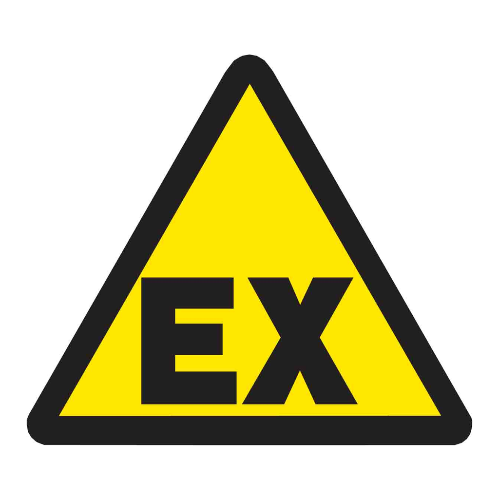 Brady Warning Labels - Picto: Explosive Atmosphere