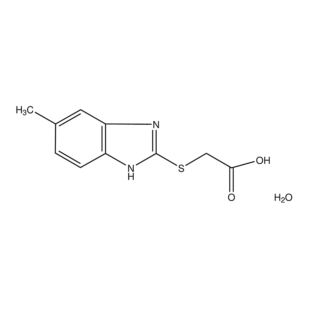 Merck [(5-Methyl-1H-benzimidazol-2-yl)thio]acetic acid hydrate