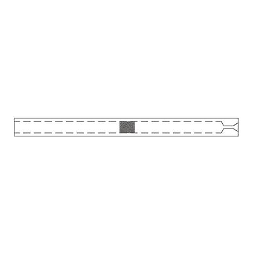Restek Split Liner w/Glass Frit, 4 mm x 6.3 x 78.5 for Bruker/Varian GCs Siltek Deact., 5-pk.