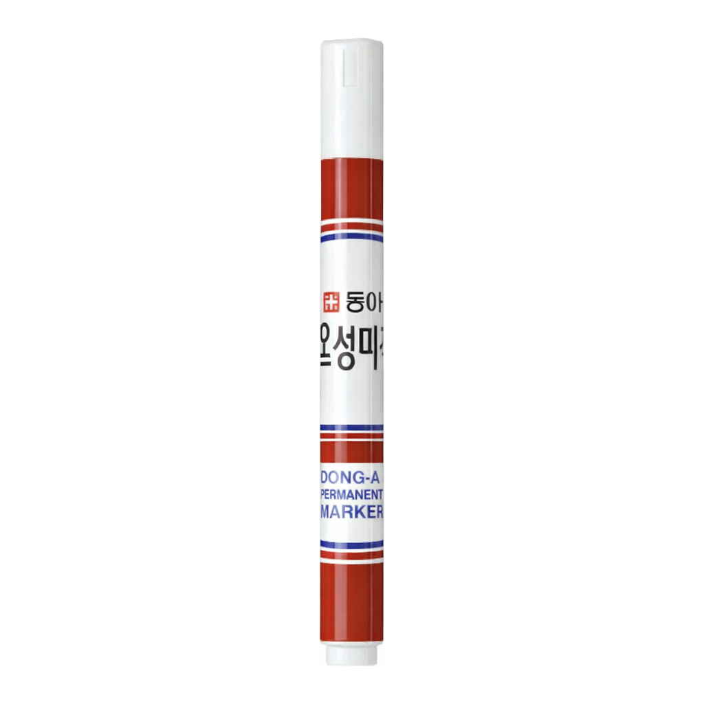 OFFICENEX 동아 유성매직 (적색/2.0mm)