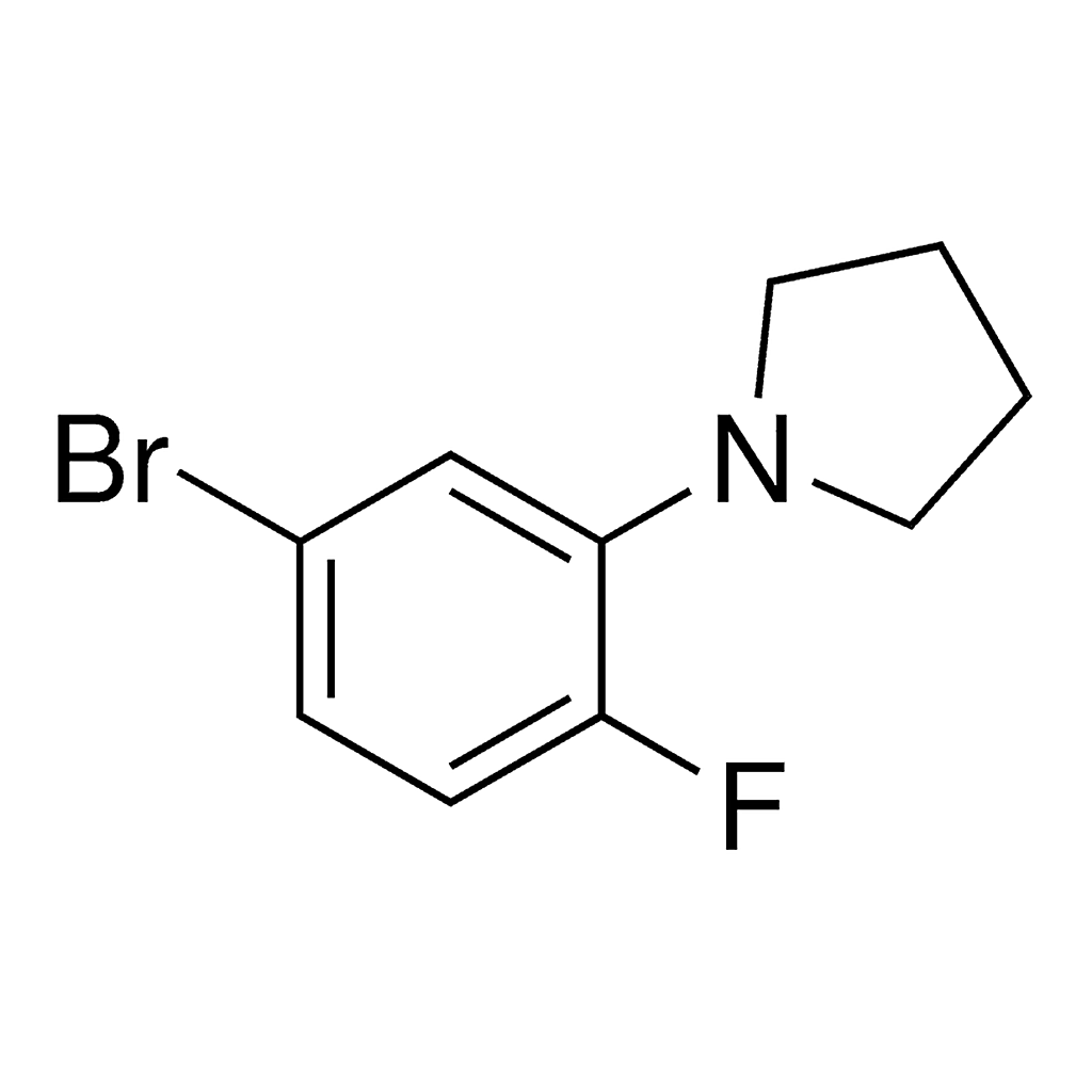 Merck 4-Bromo-1-fluoro-2-pyrrolidinobenzene