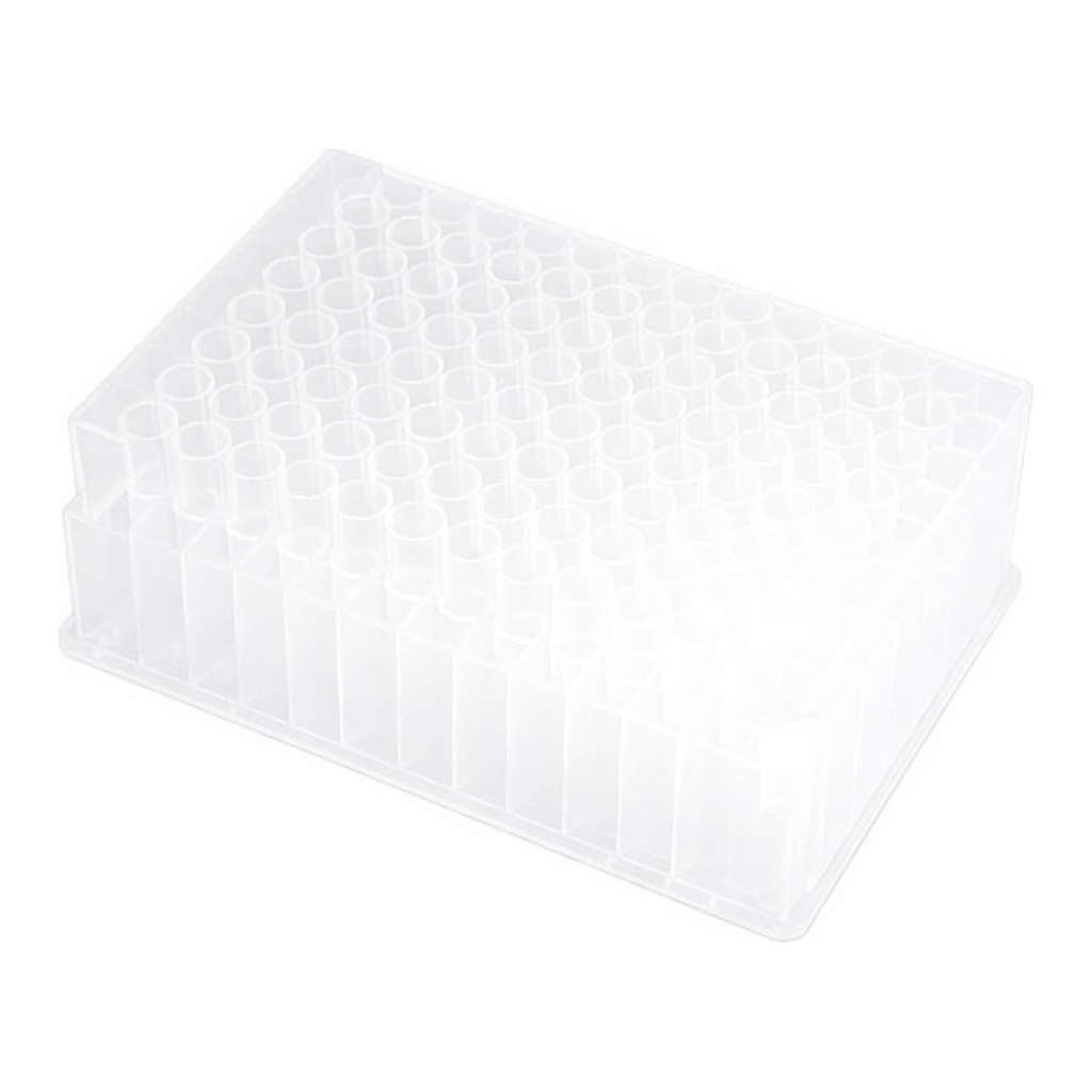 Restek 2.0mL 96-Well Plates, Case of 60, Non-sterile Round Well, Round Bottom