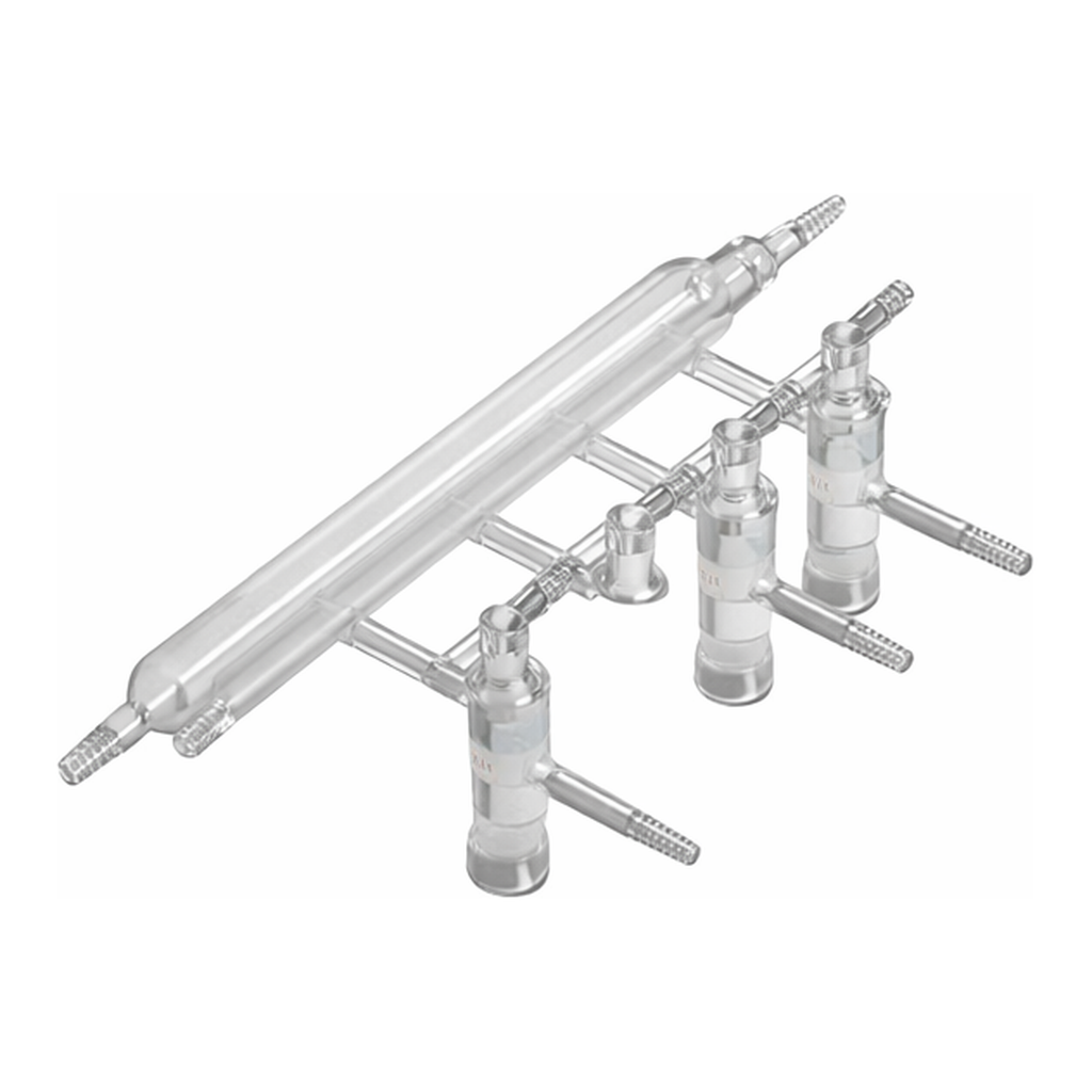 AS ONE Vacuum Manifold (For Gas Replacement) 300 x 100 x 160 mm