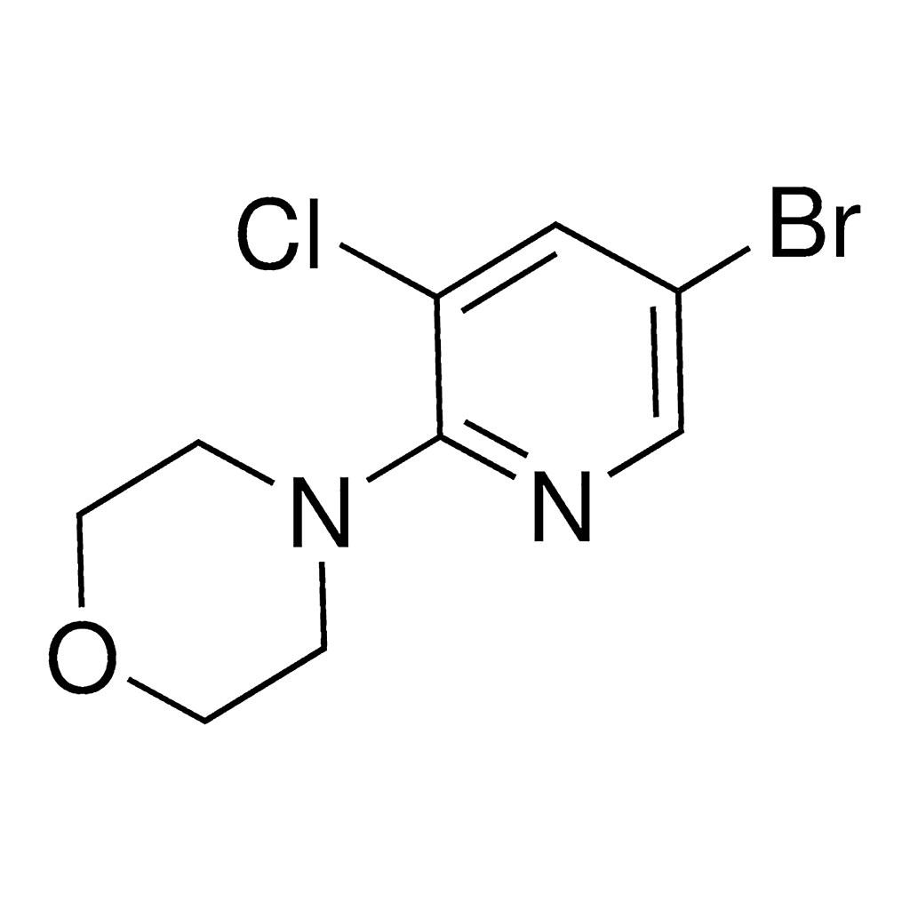 Merck 4-(5-Bromo-3-chloropyridin-2-yl)morpholine