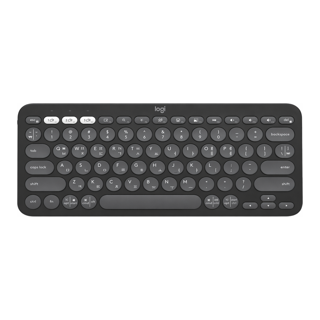 OFFICENEX [P]블루투스 키보드(K380S/그레이/Logitech)