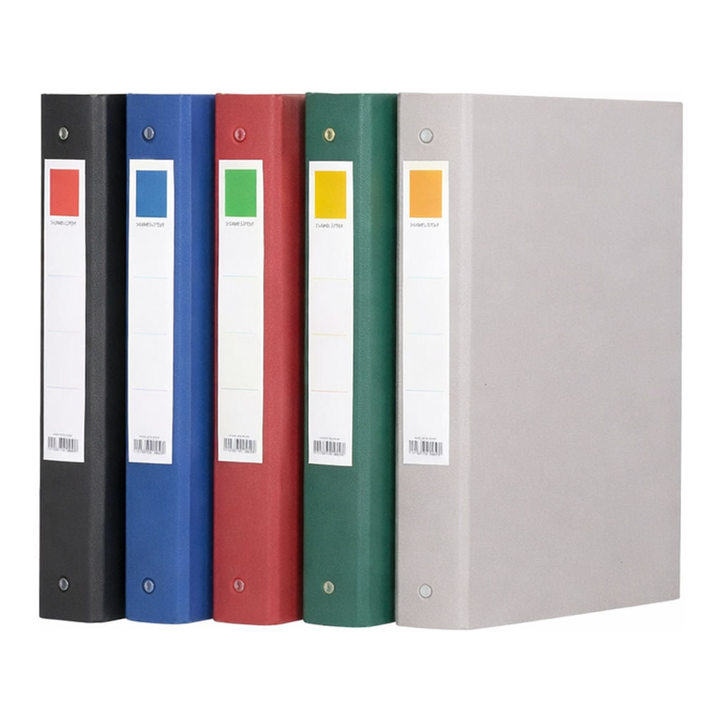 OFFICENEX [P]리멤버 3공O링합지바인더(A4/KO301/3cm/회색)