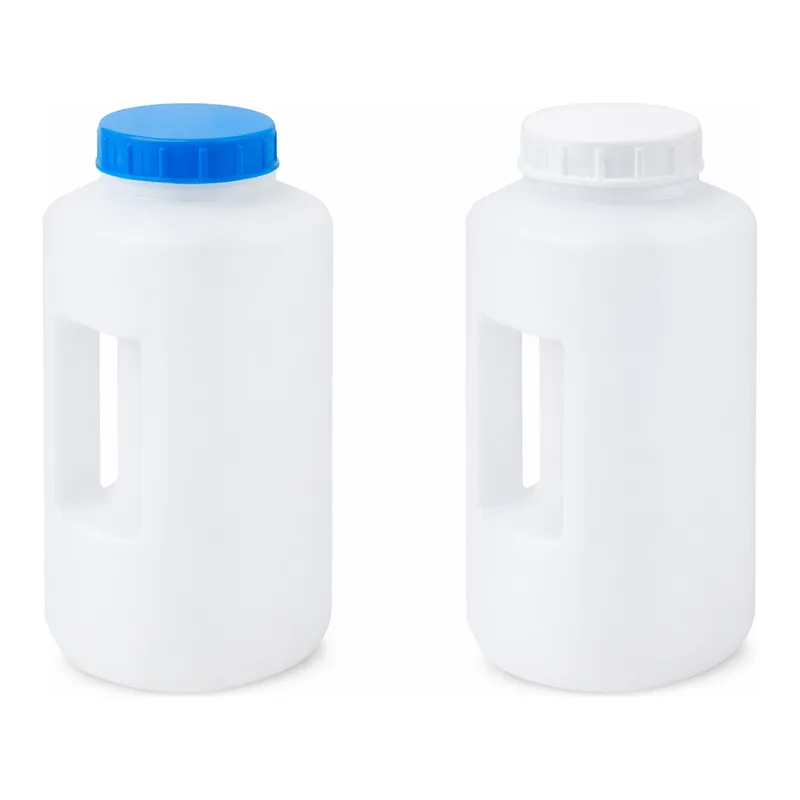 AS ONE Wide-Mouth Bottle with Handle PP, 손잡이형 PP 병·광구