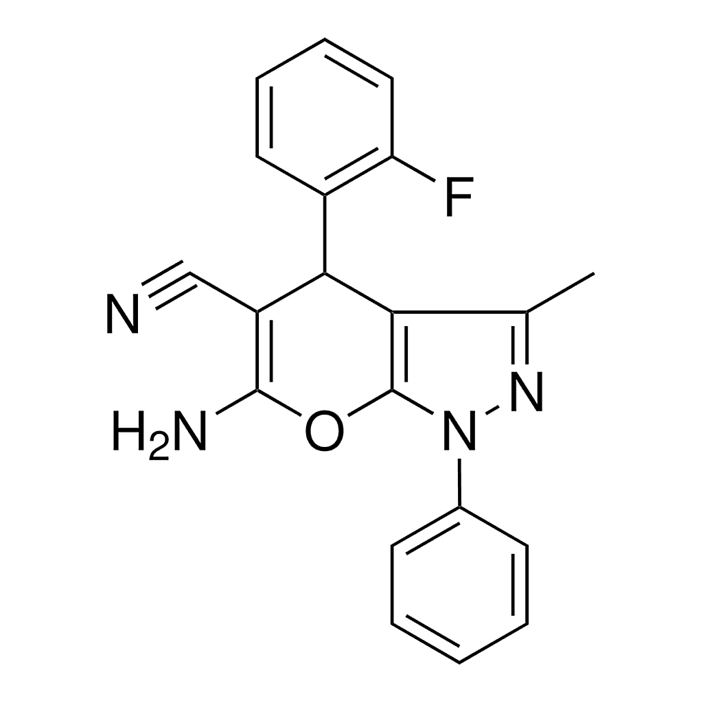 Merck 6-AMINO-4-(2-F-PH)-3-ME-1-PH-1 - 10 MG &
