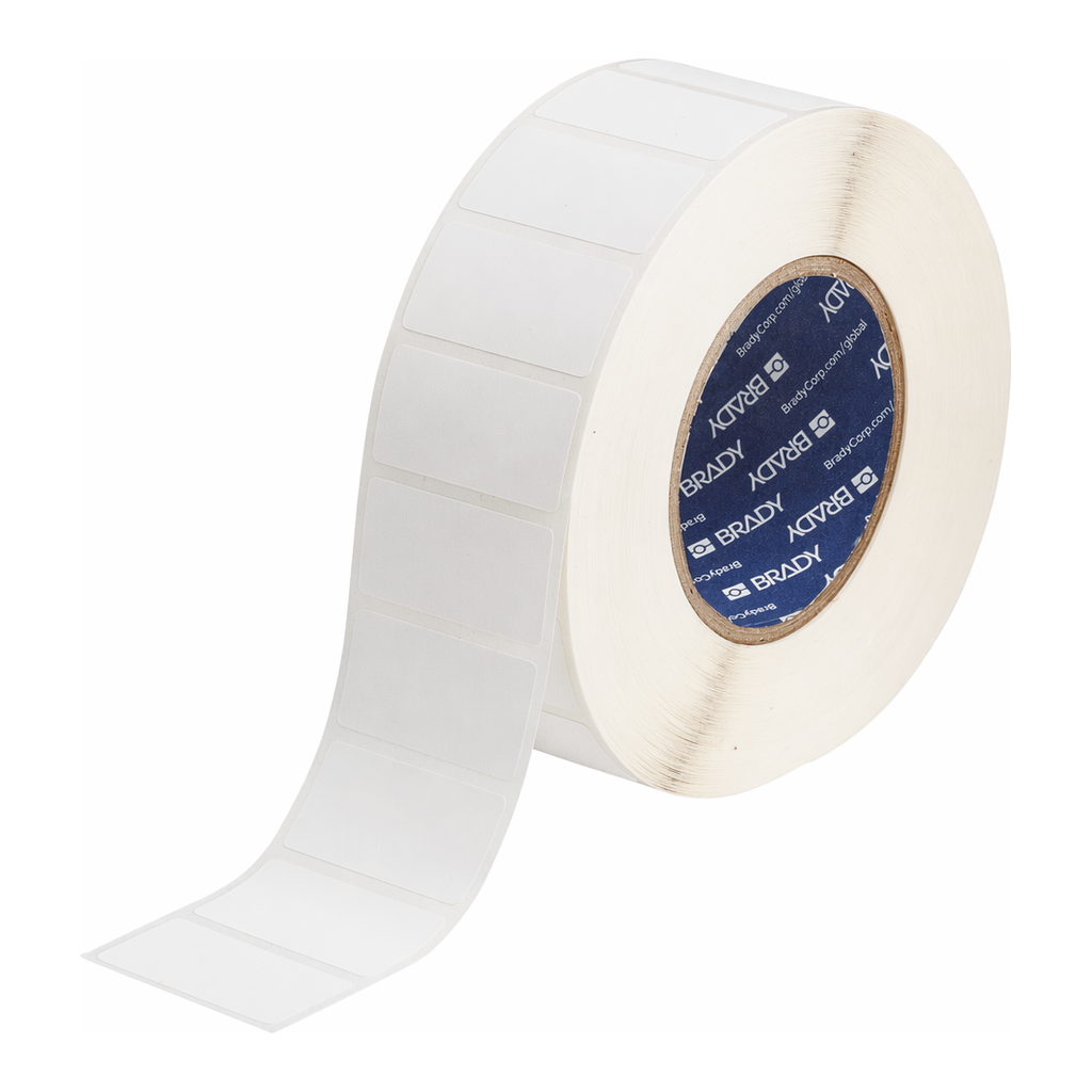 Brady Chemical Resistant Cryogenic Polypropylene Laboratory Labels for 3" Core Printers