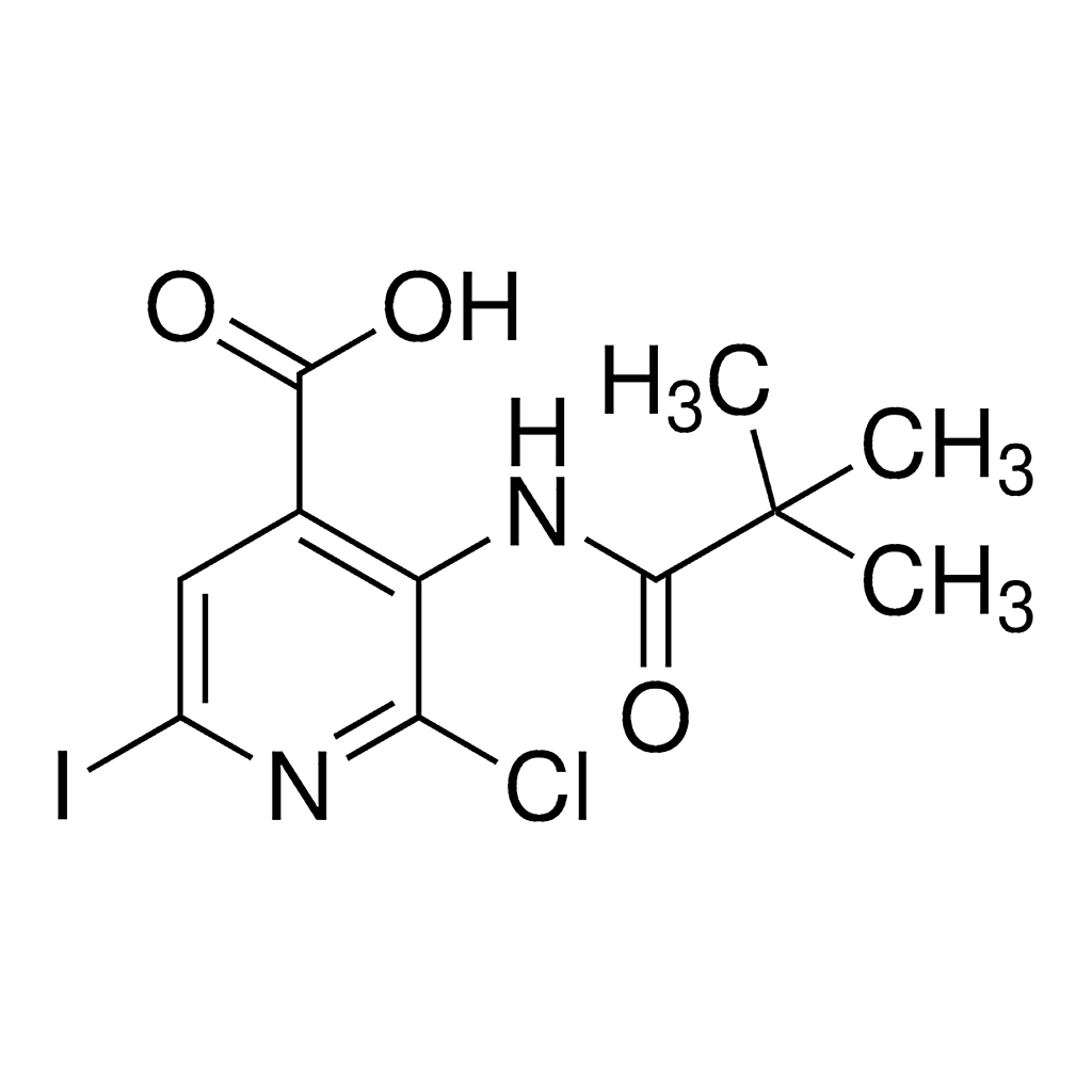 Merck 2-Chloro-6-iodo-3-pivalamidoisonicotinic acid