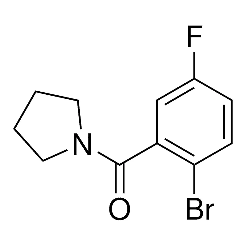 Merck 1-(2-Bromo-5-fluorobenzoyl)pyrrolidine