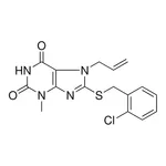 Merck 7-ALLYL-8-(2-CHLORO-BENZYLSULF - 5 MG&