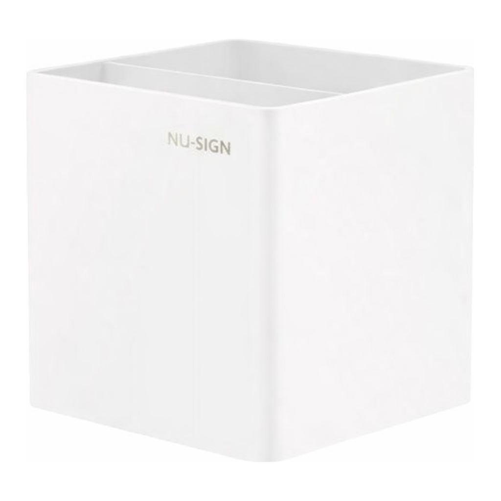 OFFICENEX 누사인 펜꽂이 NS011WH 화이트(84*84*86mm)