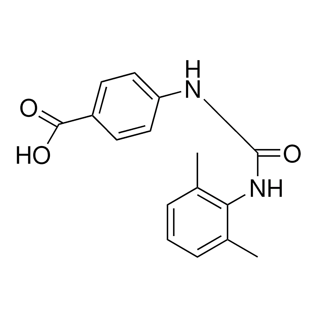 Merck 4-(3-(2,6-XYLYL)UREIDO)BENZOIC
